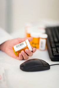 Some pharmacists rely on bar codes to help identify and track medications. Some pharmacists rely on bar codes to help identify and track medications.